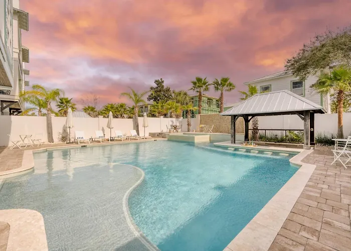 Monarch By Avantstay Breathtaking Estate W Beach Access Swim Up Bar Hot Tub Rooftop Views