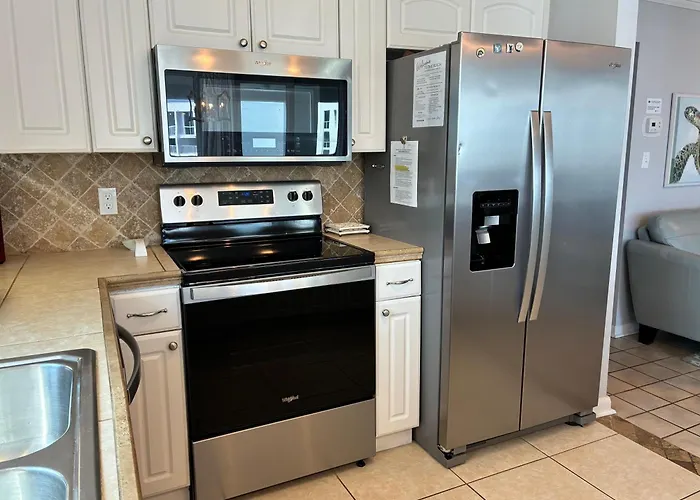 2111 - Shoreline Towers Unit Upgraded Condo- Free Beach Setup!