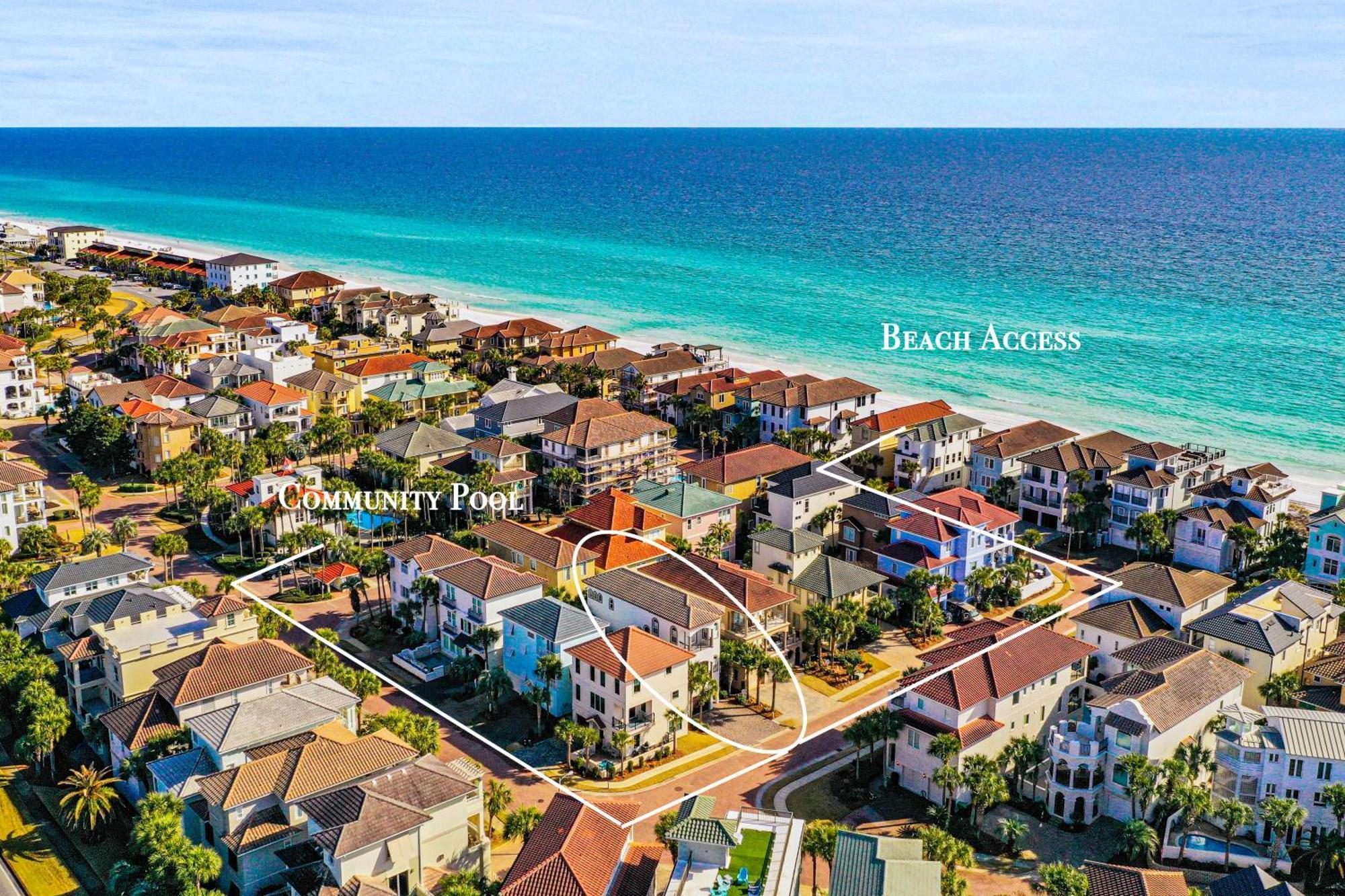 Steps To Beach, Community Pool Hot Tub Holiday home