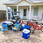 Beachin\'-Crystal Beach-Private Pool+Spa