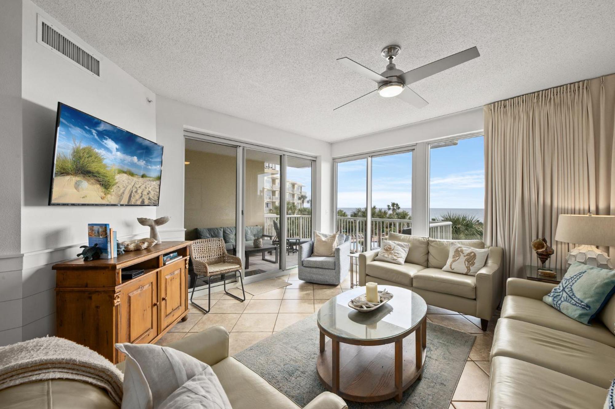 Fun In The Sun! Crescent At Miramar - Gulf Front+beach Chairs