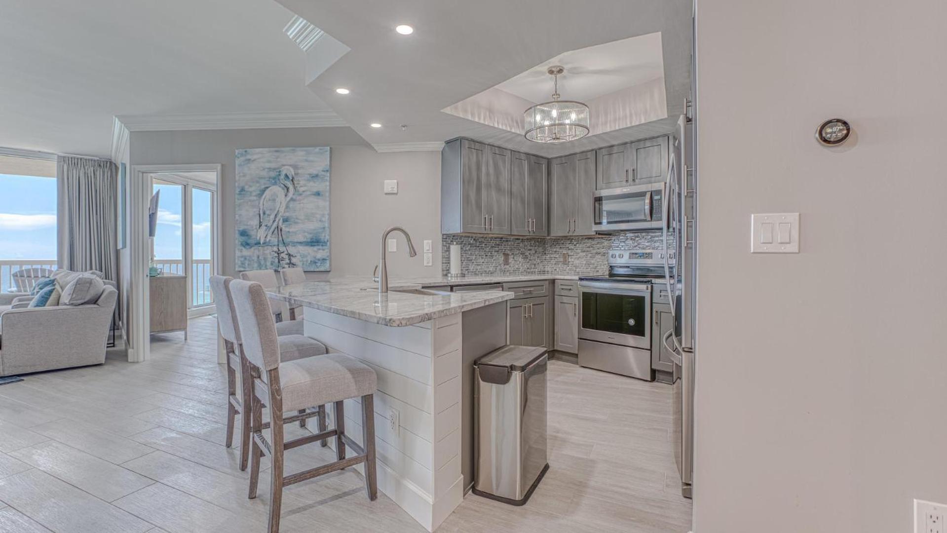 Holiday home St Maarten 1207 A Completely Remodeled Front At Silver Shells 12th Floor Sleeps 8 Destin
