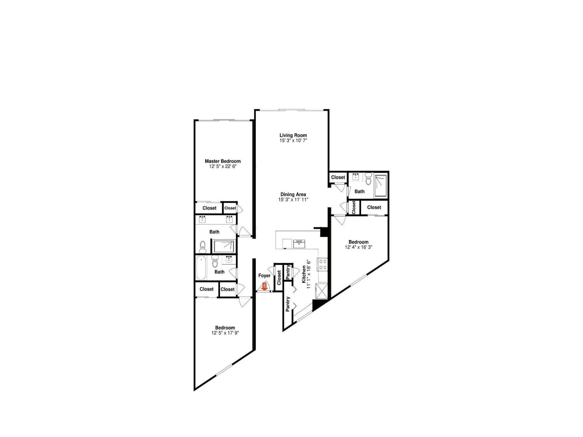 Edgewater 1004 Apartment *