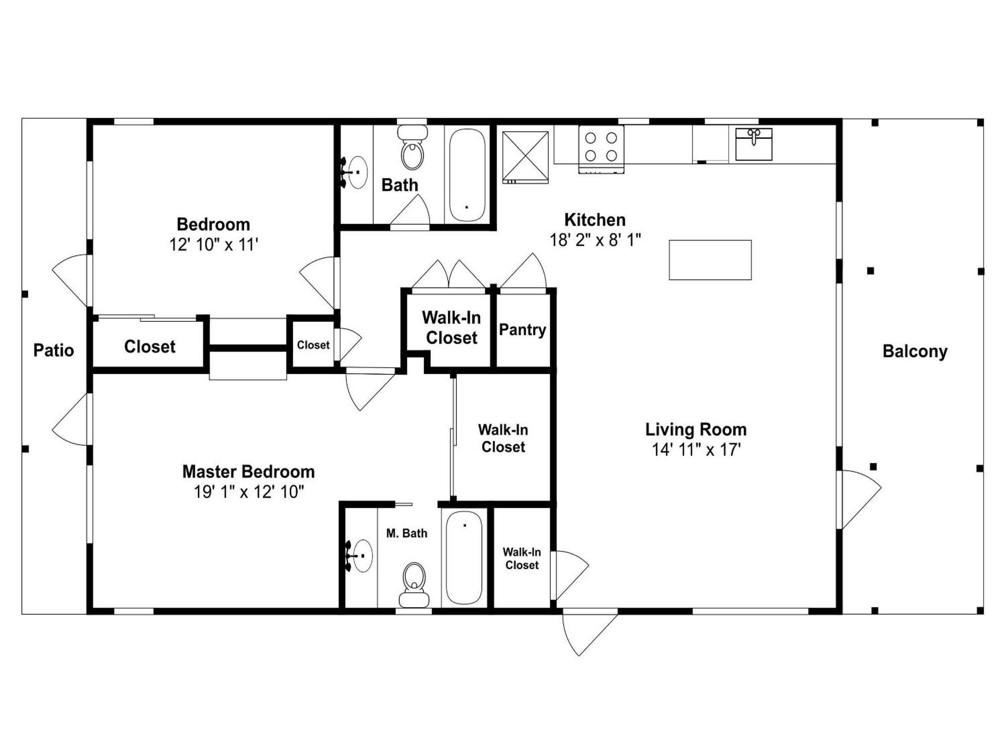 Apartment Destiny 23b *