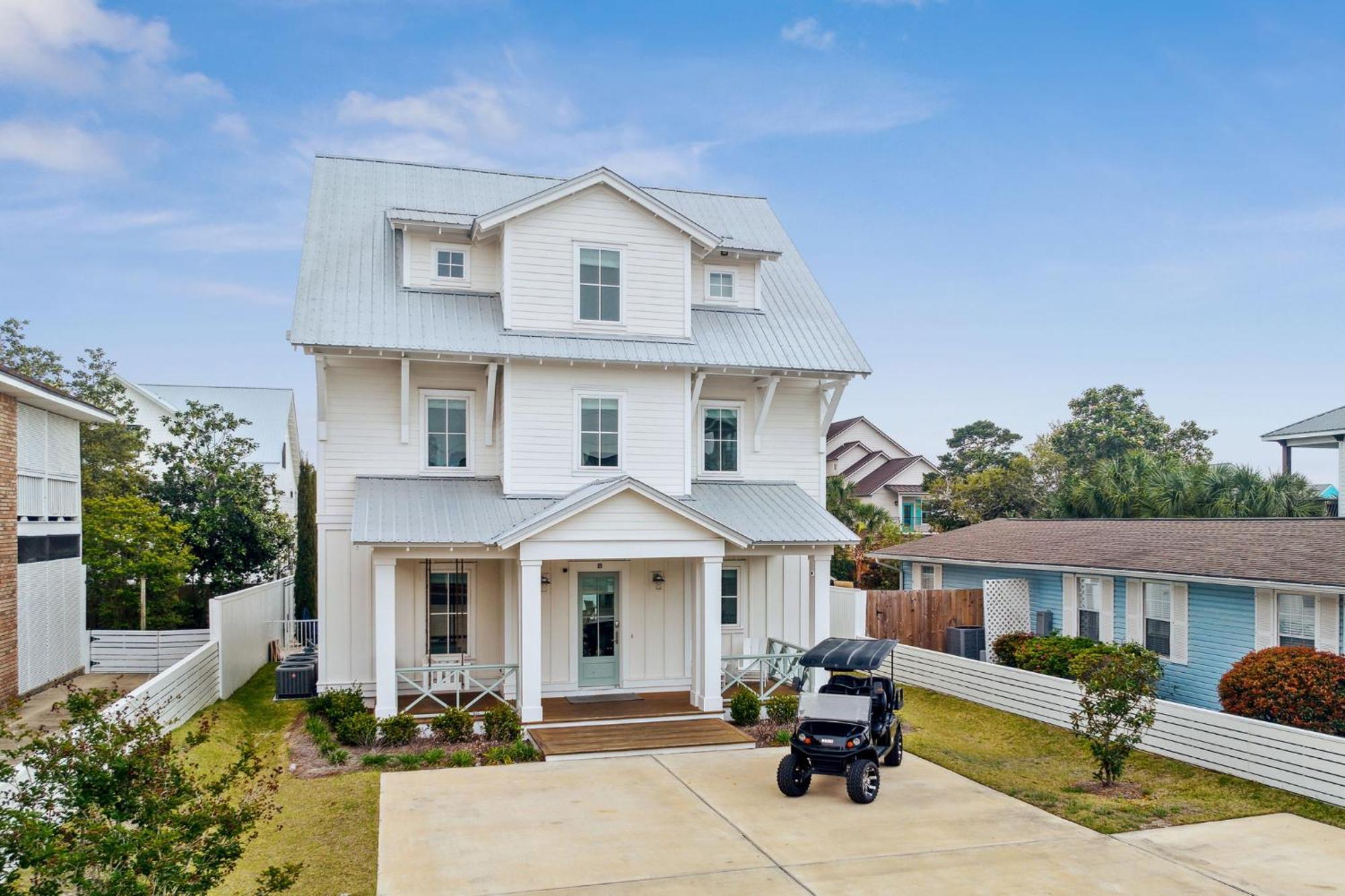 Crystal Tide With Heated Pool And Golf Cart * Destin