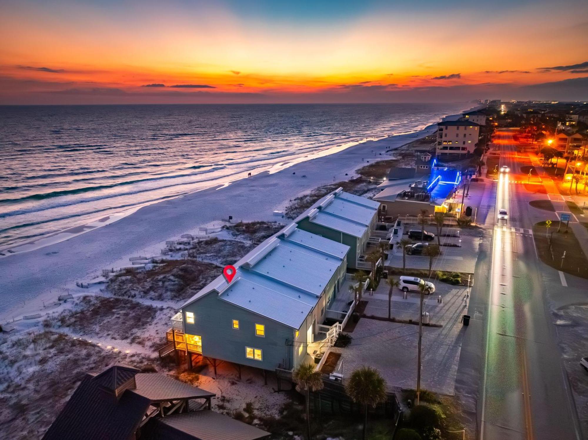 Quiet Surf Ii #1-on Gulf-townhome Holiday home *