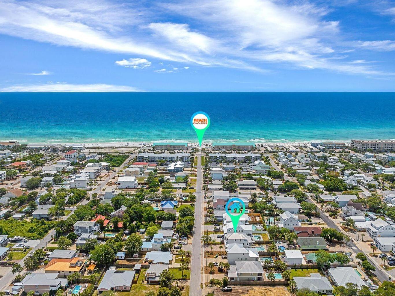Holiday home Beachin'-crystal Beach-private Pool+spa
