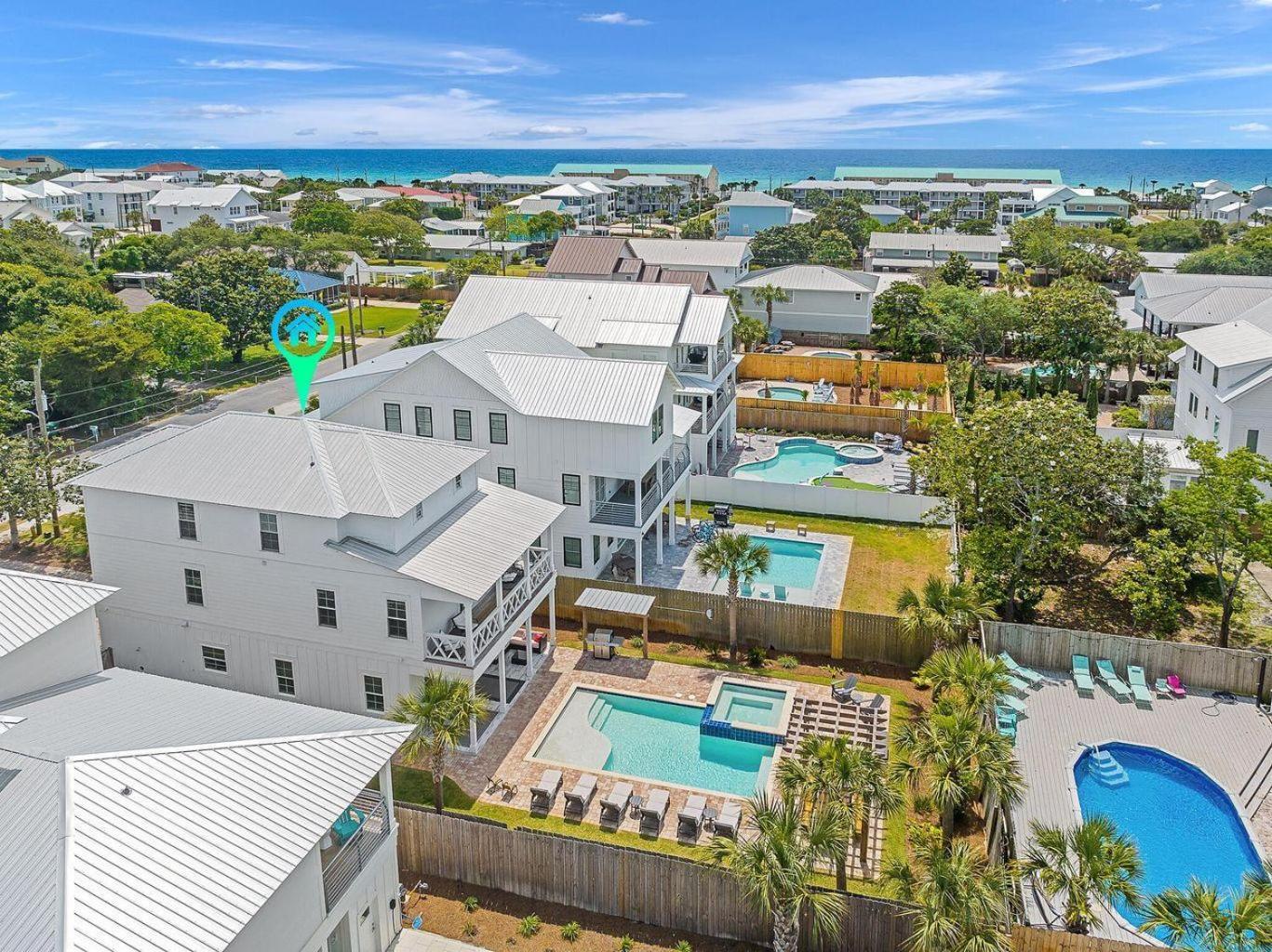 Holiday home Beachin'-crystal Beach-private Pool+spa