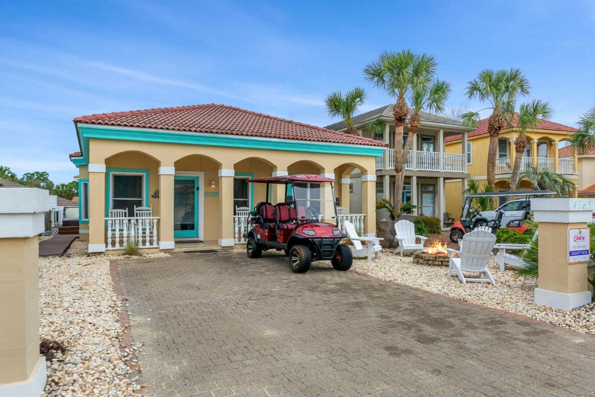 Serenity Now-free Golf Cart-hot Tub-comm Pool * Destin