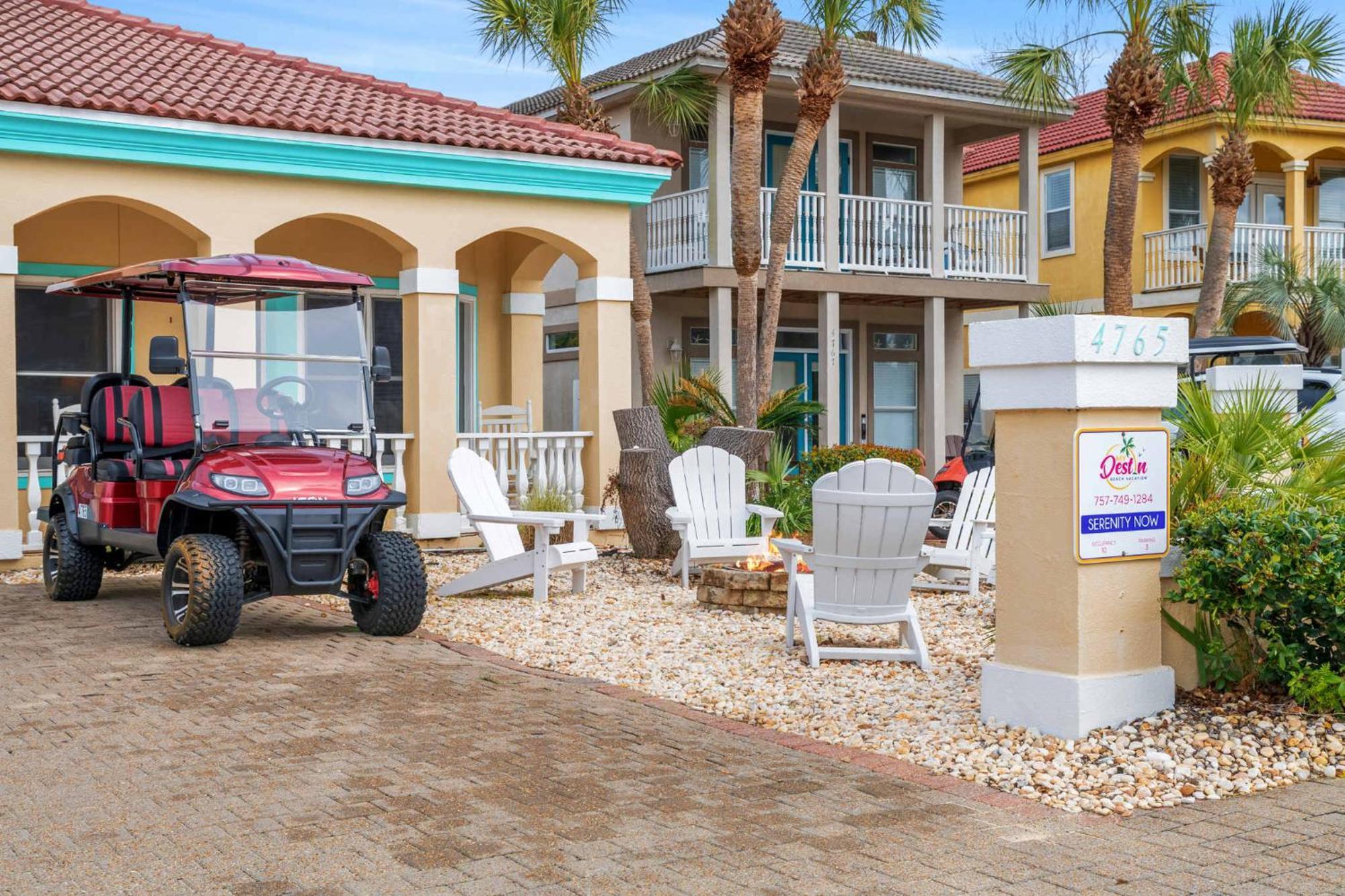 Holiday home Serenity Now-free Golf Cart-hot Tub-comm Pool Destin