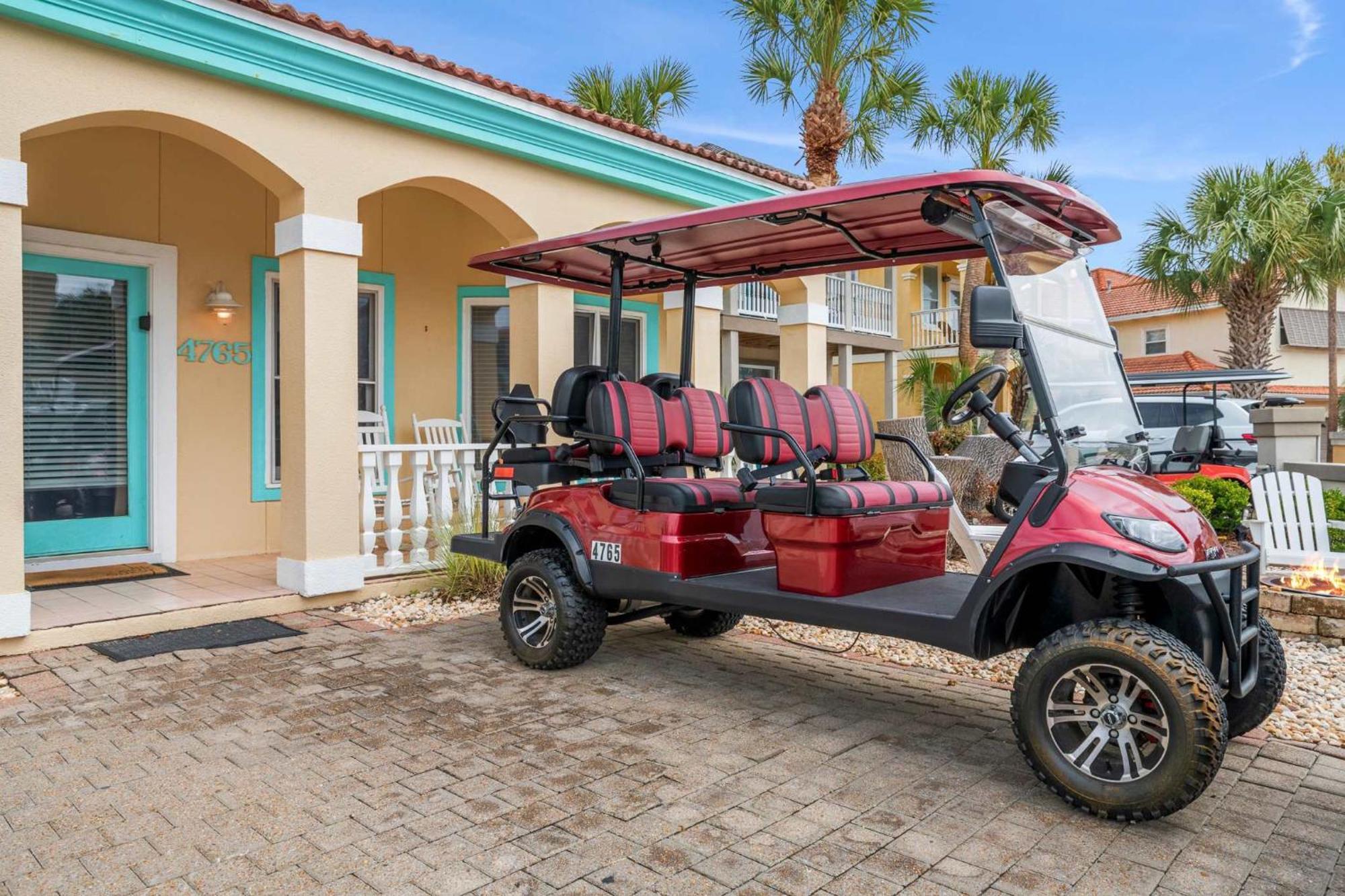 Serenity Now-free Golf Cart-hot Tub-comm Pool
