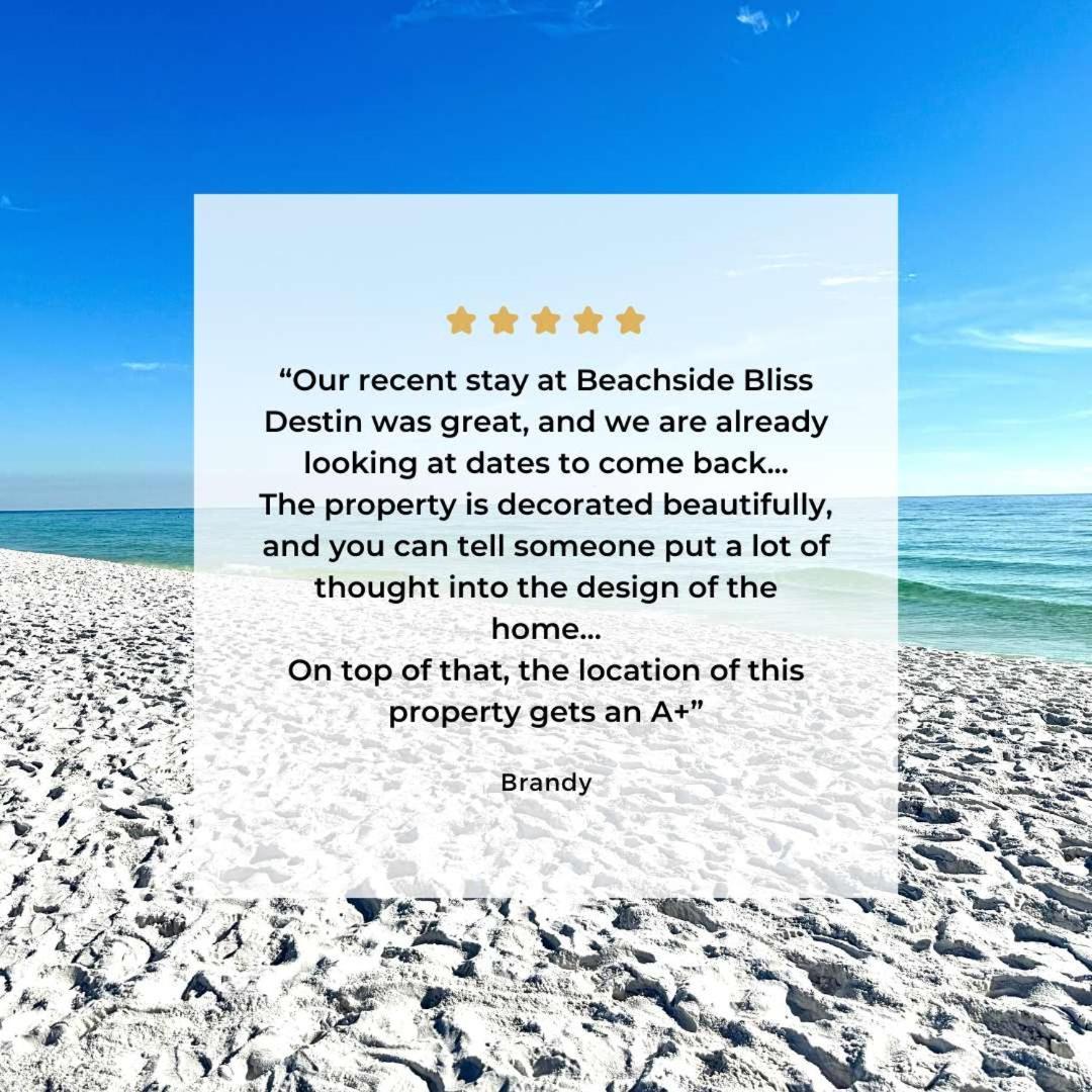 Beachside Bliss Upscale Townhome Steps To Destin