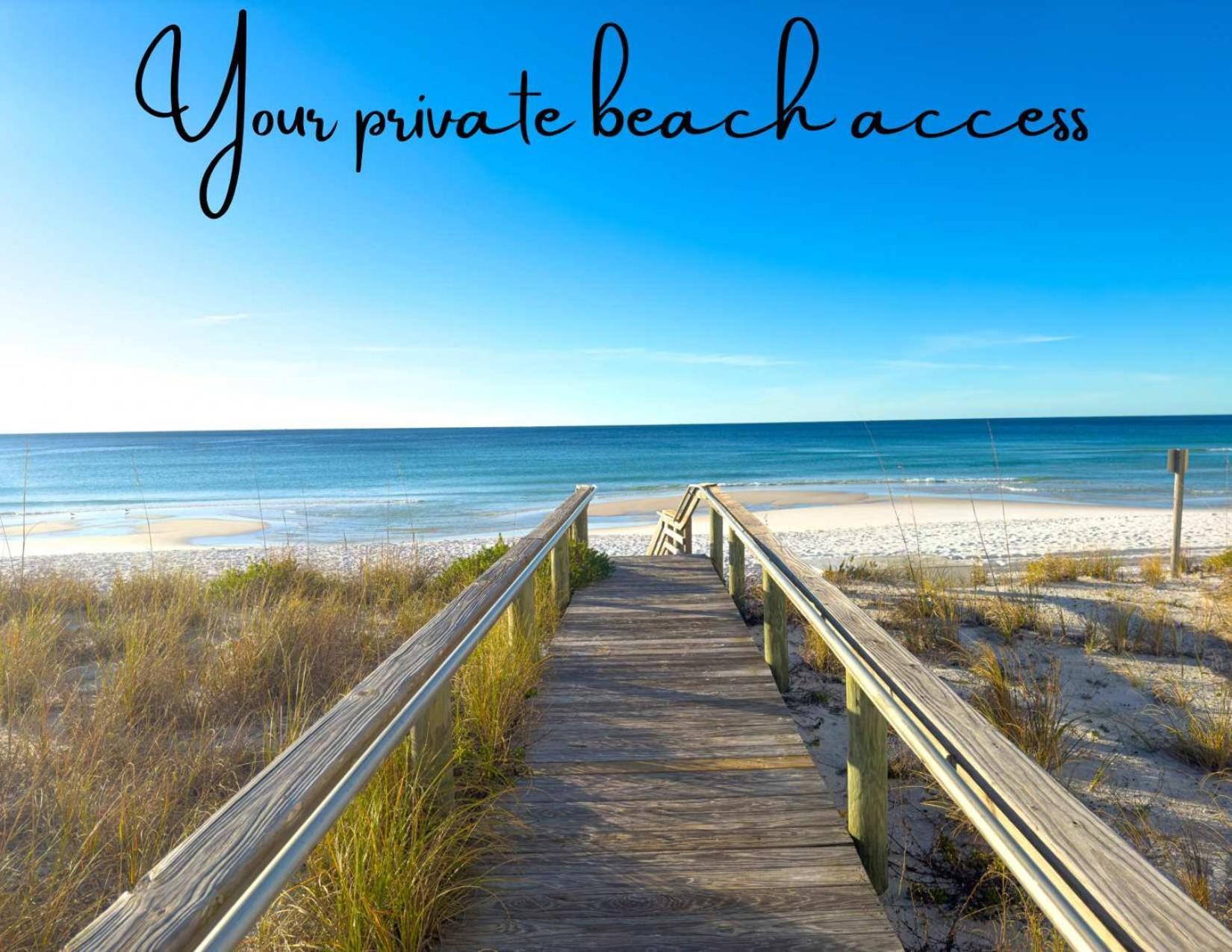 Beachside Bliss Upscale Townhome Steps To