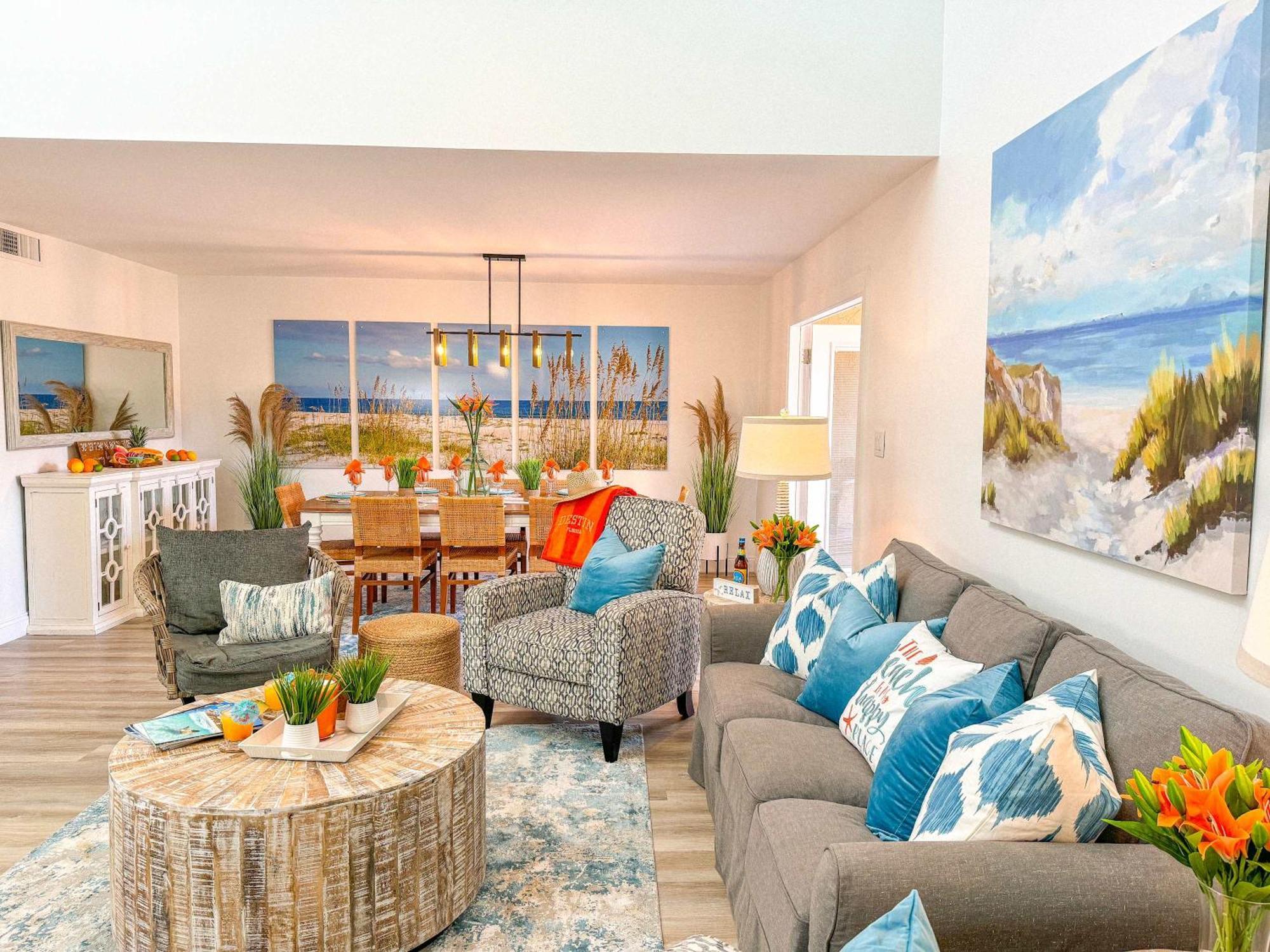 Beachside Bliss Upscale Townhome Steps To * Destin
