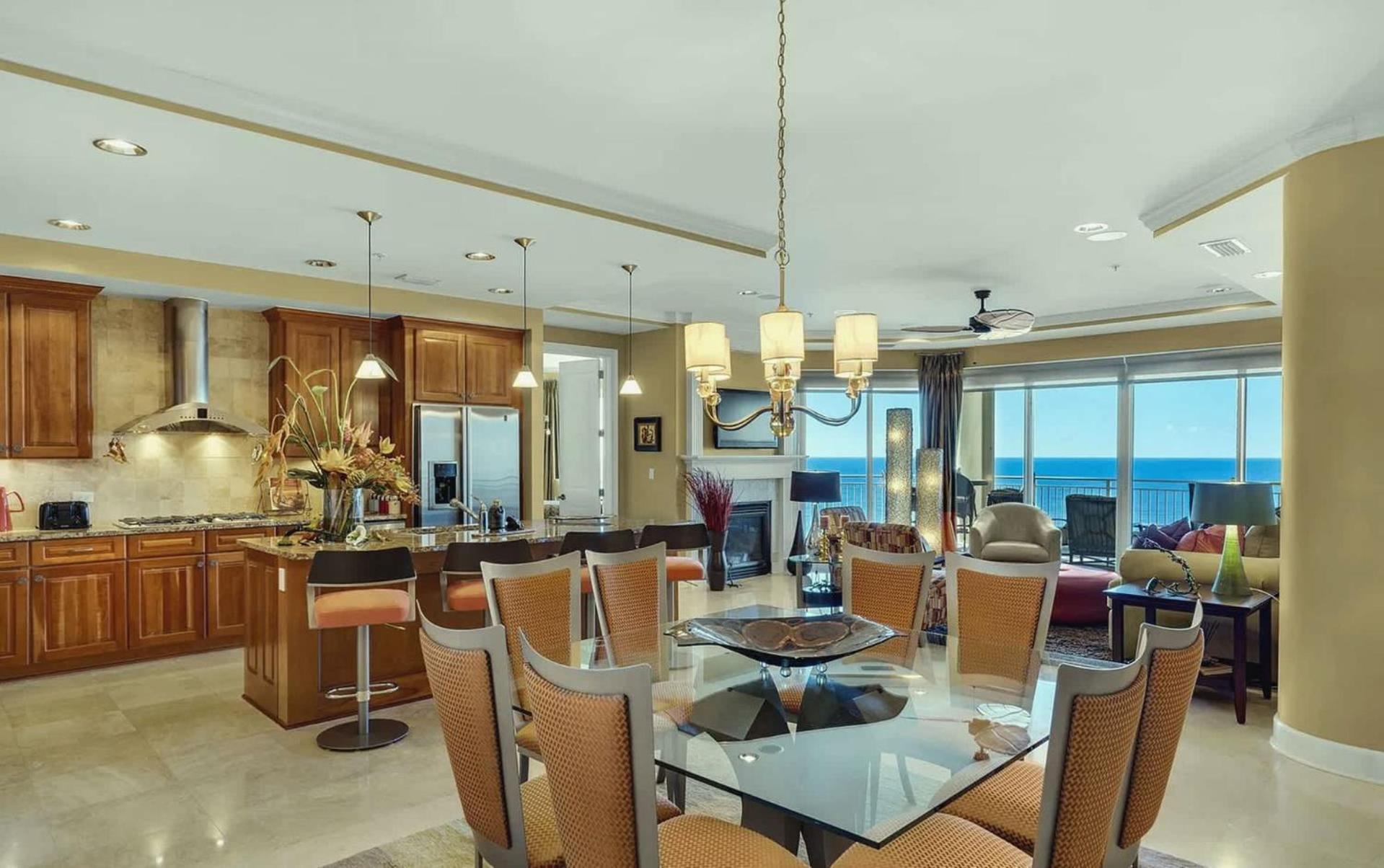 Stunning 3 Bedroom 3 Bath Gulf-front Apartment *