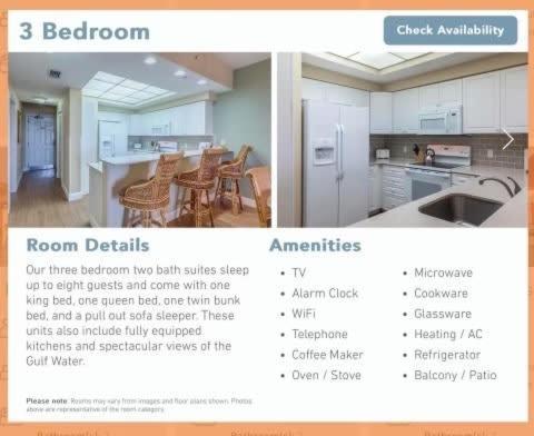 Gulf-view 3br Retreat Apartment Destin