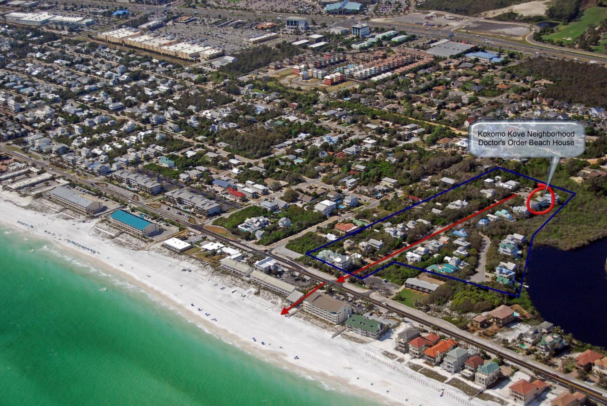 Holiday home Doctor's Orders 2 Short Walk To Private Deeded Sleeps 14 Destin