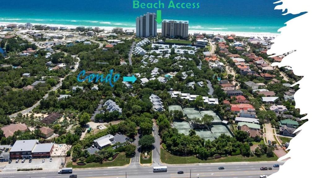 Gated Gulf Front In Hidden Dunes Beach & Tennis Apartment Destin