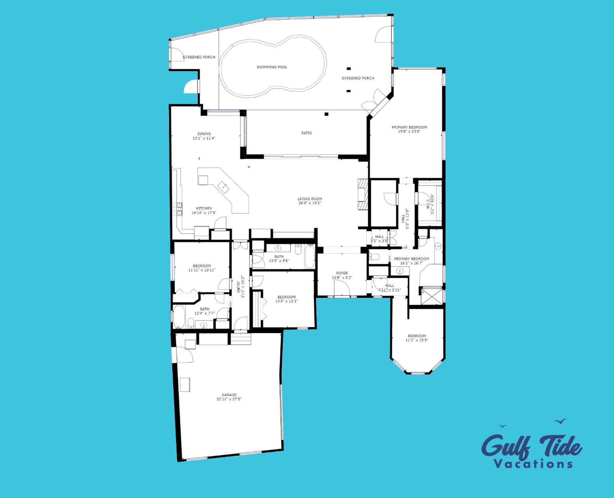 Holiday home Casa Del Sol By Gulf Tide Vacation Destin